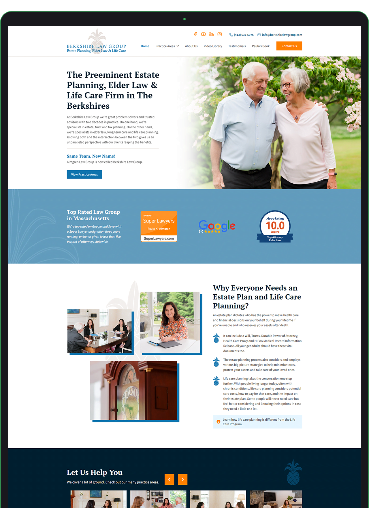 Elder Law Website Design